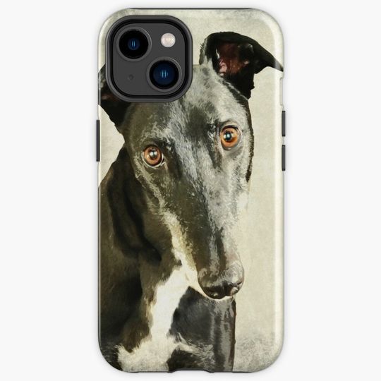Discover Greyhound Watercolour iPhone Case