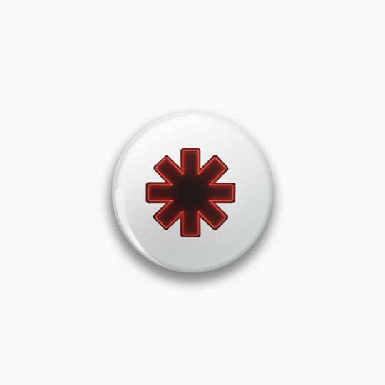 Discover logo Red Hot Chilli Peppers Tour 2022 Pin Button
