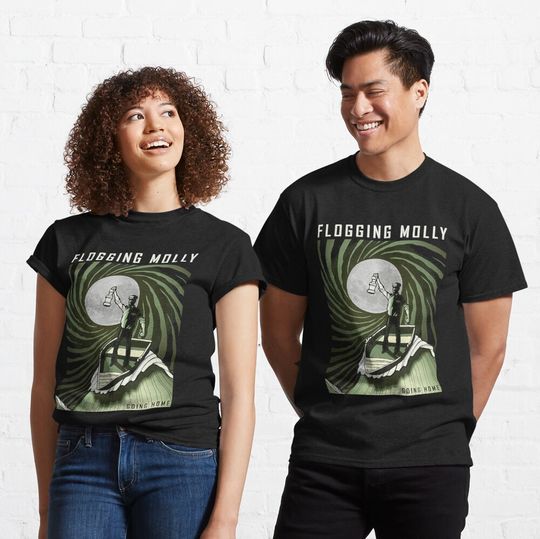 Discover Love Funny Man Flogging Molly T-Shirt