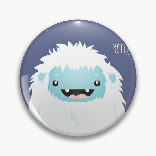 Discover Yeti !! Pin Button
