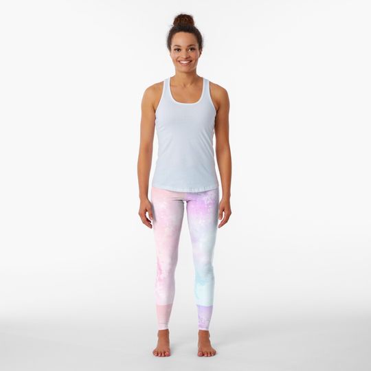 Discover Magical Pastel Galaxy Leggings
