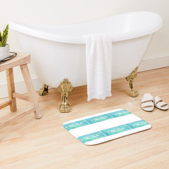 Discover YOGA BLUE SKY Bath Mat