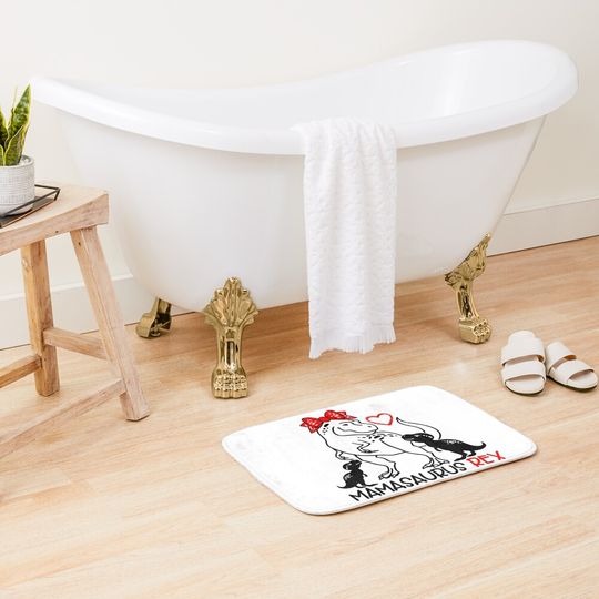 Discover Mamasaurus Bath Mat