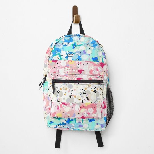 Discover Squishmallows Chaotic Frenzy Cute Squishmallow Artwork Backpack