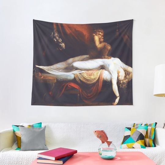 Discover The Nightmare - Henry Fuseli Tapestry