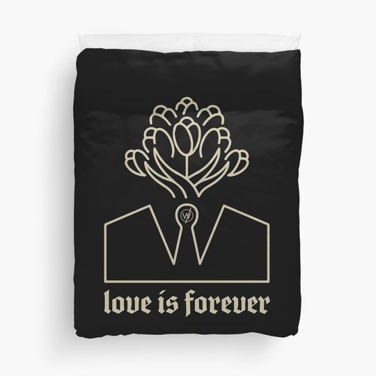 Discover Sleeping With Sirens Duvet Cover