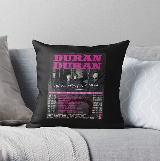 Discover Duran Duran Throw Pillow