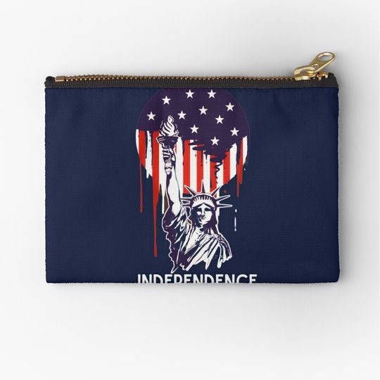 Discover 4TH OF JULY 2021 Zipper Pouch
