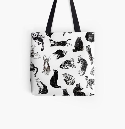 Discover Kitty Kitty, bang-bang! Bag