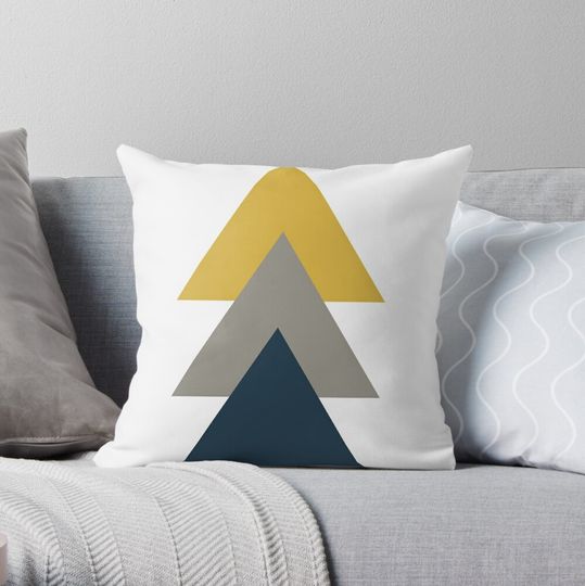 Discover Minimalist Geometric in Light Throw Pillow