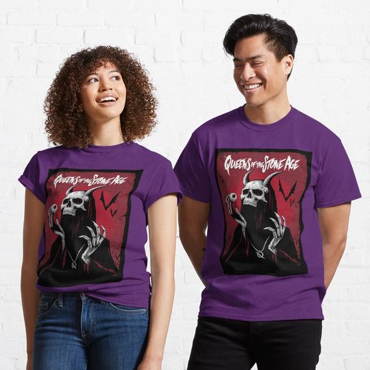 Discover Queens of the stone age T-Shirts a song for the dead Classic T-Shirt