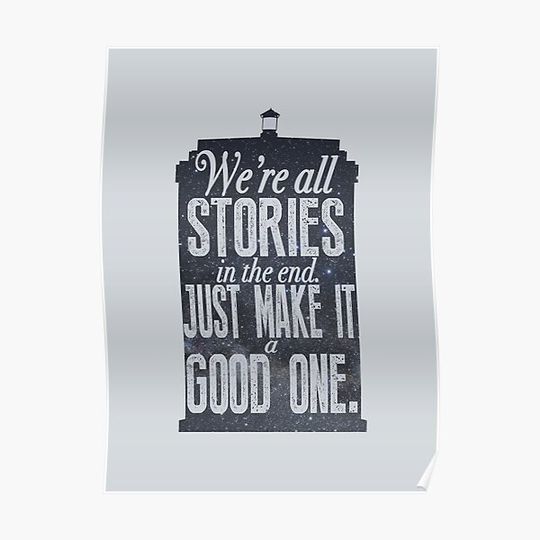 Discover Stories Premium Matte Vertical Poster