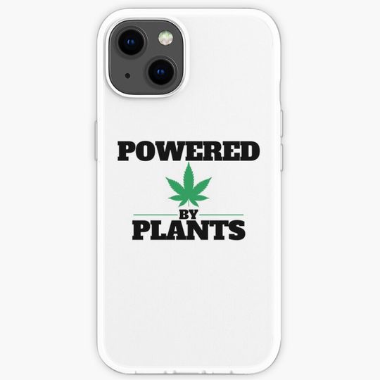 Discover Powered by Plants iPhone Case