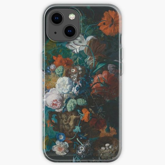 Discover Flowers - Oil Painting iPhone Case