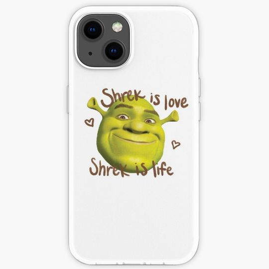 Discover Shrek is Love Shrek is Life iPhone Case