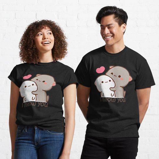 Discover Peach and goma mochi cat T-Shirt
