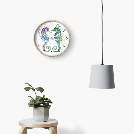 Discover Guardians of the Sea - Seahorse Clock