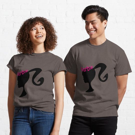 Discover Barbie Pink Heart Logo Classic T-Shirt