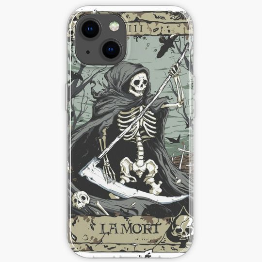 Discover Death Card iPhone Case