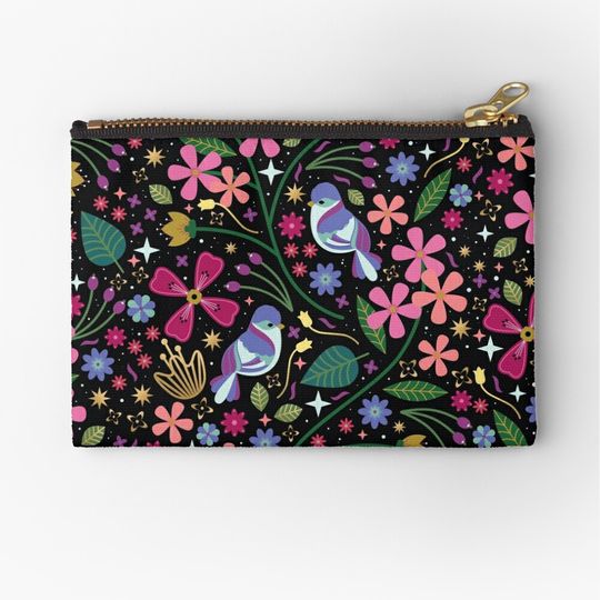 Discover Oleander Pattern Makeup Bags