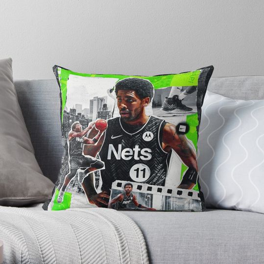 Discover Kyrie Irving Throw Pillow