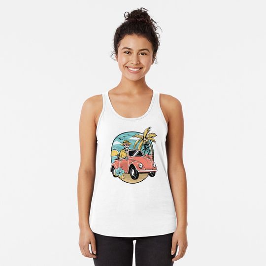 Discover Holiday Drive Racerback Tank Top