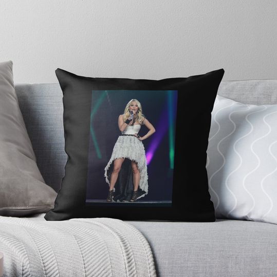 Discover Carrie Underwood Throw Pillow