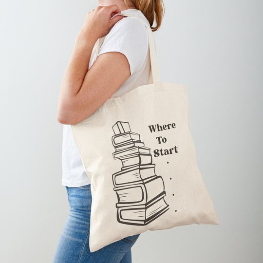 Discover Where To Start Book Tote Bag  Tote Bag
