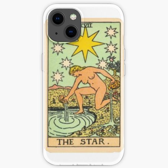 Discover The Star Tarot Card iPhone Case