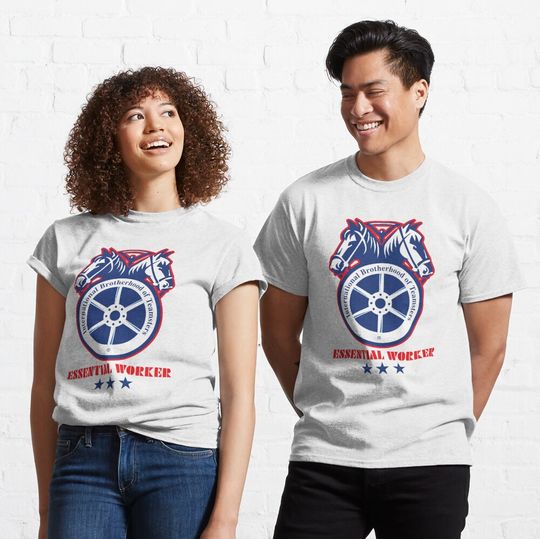 Discover Essential worker, Costco colors union warehouse worker Teamsters gifts T-Shirt