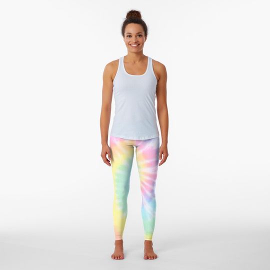 Discover Rainbow Tye Die Leggings