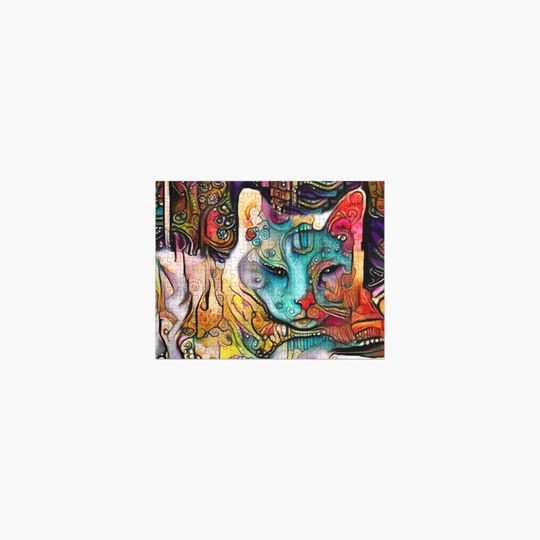 Discover Sweet Muse Cat Jigsaw Puzzle