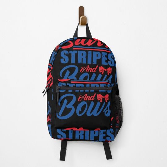 Discover Stars stripes and bows Backpack