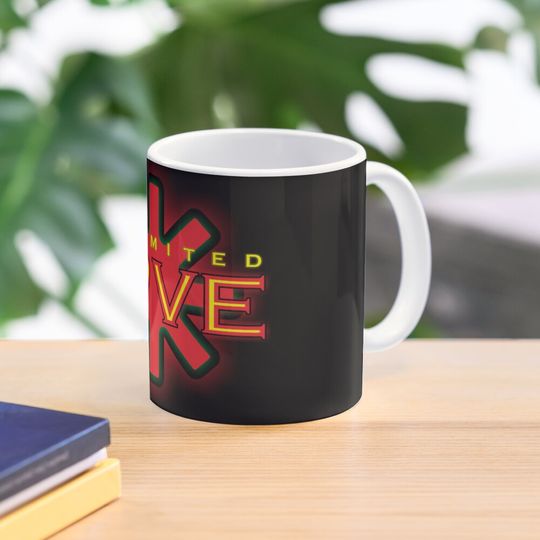 Discover Unlimited Love "RHCP" Coffee Mug