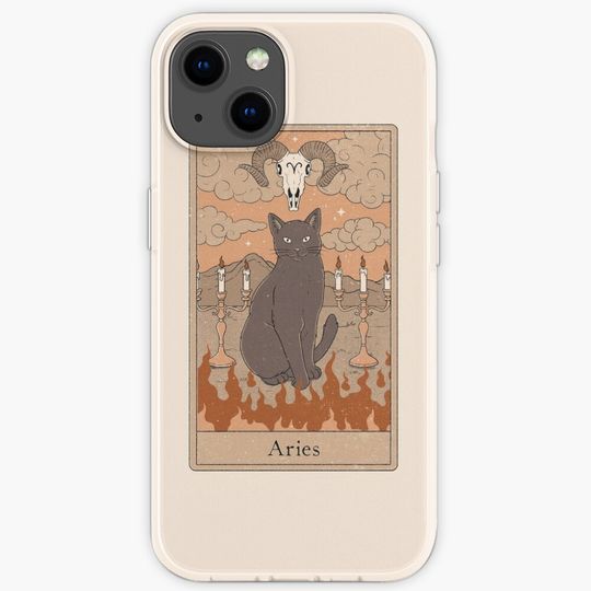 Discover Aries Cat iPhone Case