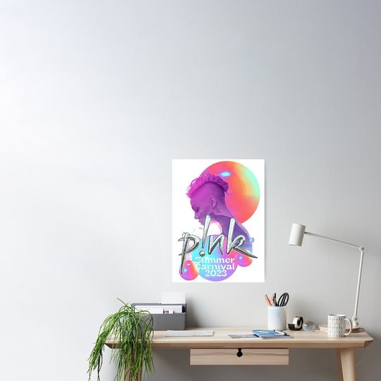 Discover Pink summer carnival tour 2023 masokber Poster