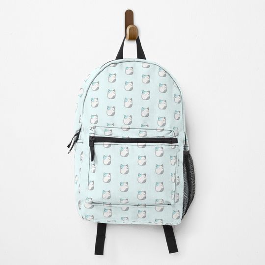 Discover Blue and Grey Calico Cat Squishmallow Backpack