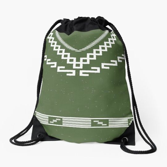 Discover Poncho Drawstring Bag