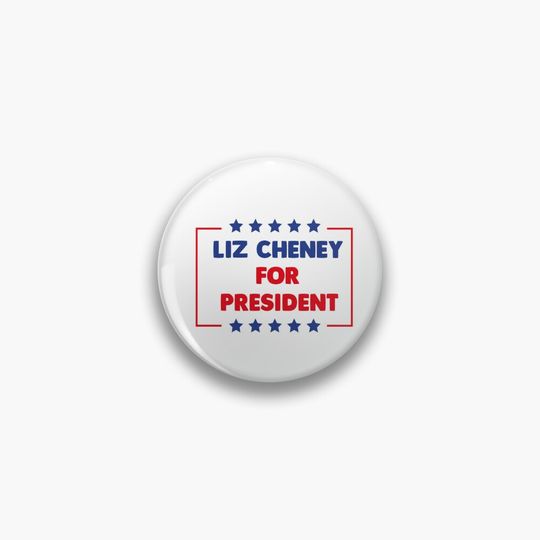 Discover Liz Cheney 2024 For President Pin Button