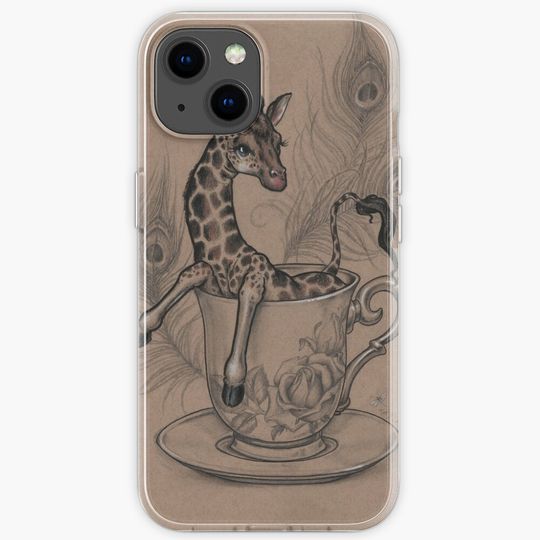 Discover TeaCup Giraffe iPhone Case