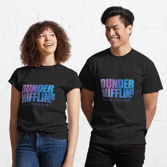 Discover Dunder Mifflin Paper Company Inc The Office Logo Design Classic T-Shirt