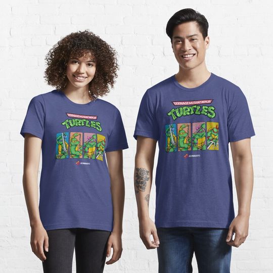 Discover Teenage Mutant Ninja Turtles 80s Arcade Game T-Shirt