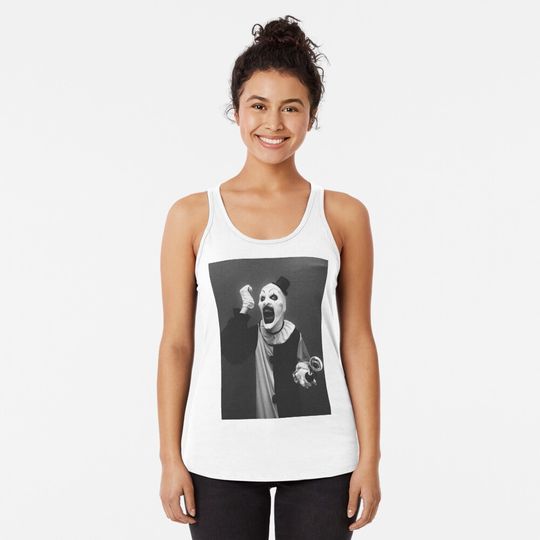 Discover Terrifier art the clown horror Tank Top