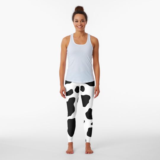 Discover Cow Print Leggings