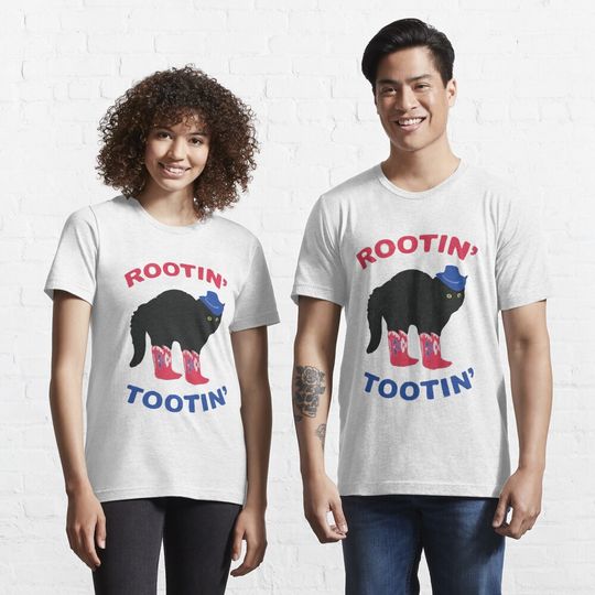 Discover rootin tootin cat,rootin tootin Cowboy cat Essential T-Shirt