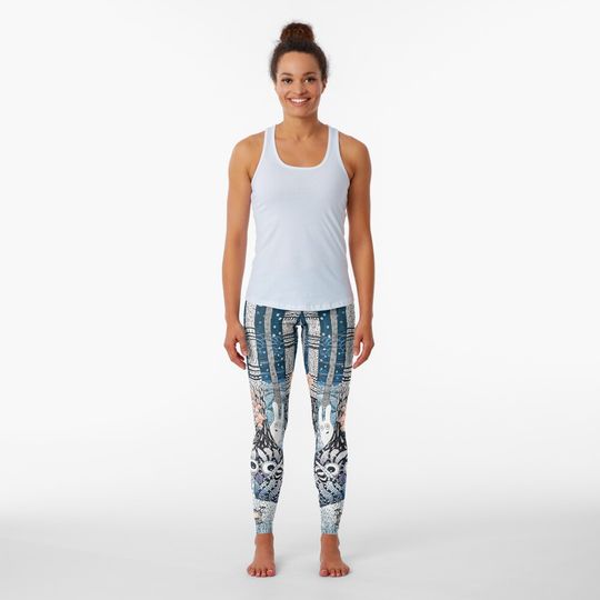 Discover Owl Forest Leggings