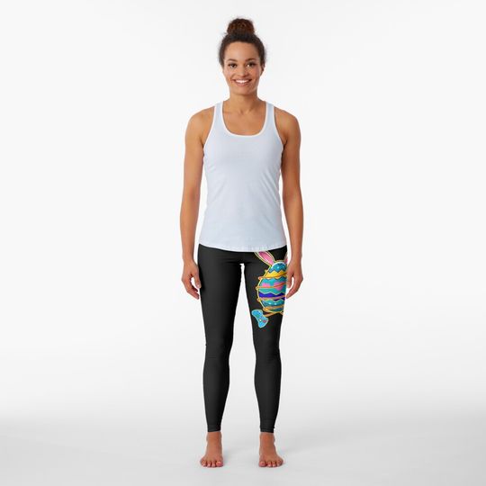 Discover Gamer Easter Egg Leggings