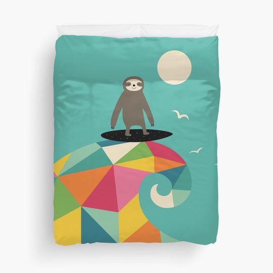 Discover Surfs Up Duvet Cover