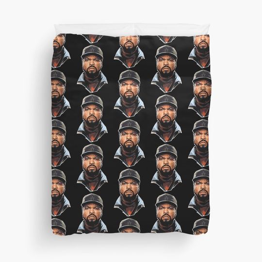 Discover Ice Cube Cartoon Duvet Cover