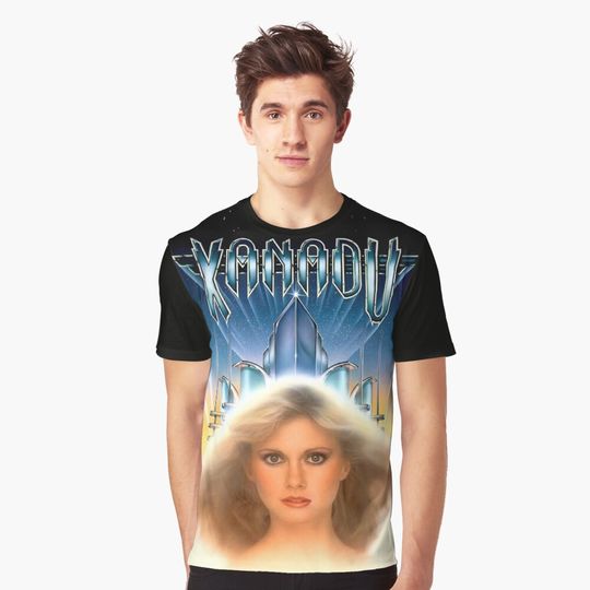 Discover Xanadu Movie Poster Olivia Newton 3D T-Shirt
